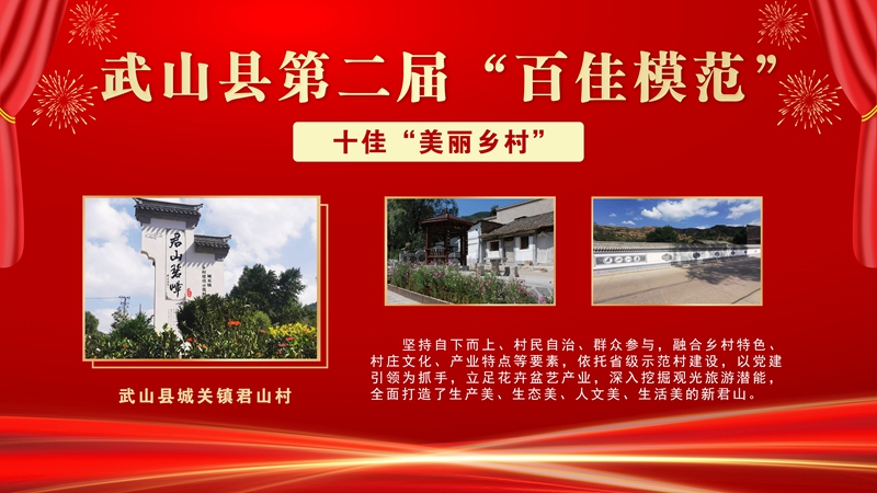 1武山县城关镇君山村