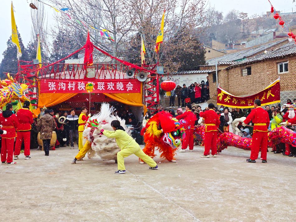 嘴头乡:锣鼓喧天贺新年,文化展演节味浓-武山县人民政府