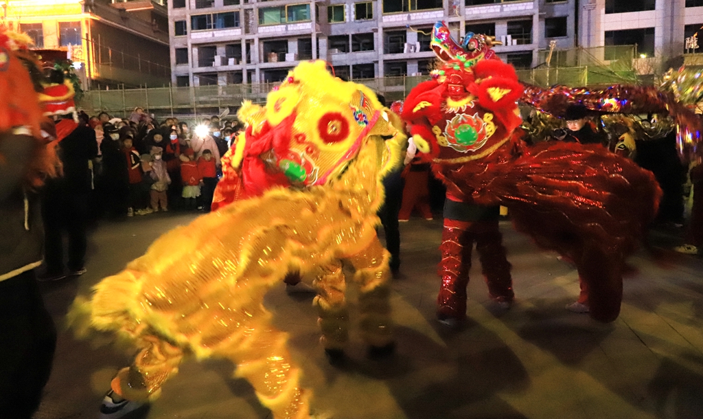 武山上九秧歌闹新春渭川大地贺新年