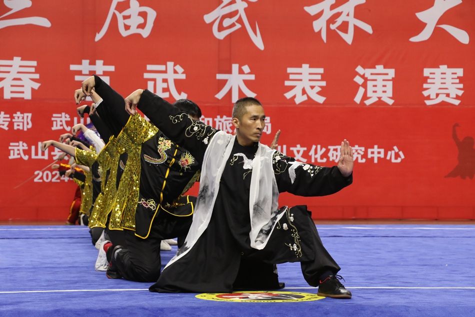 武山县举办第三届武林大会暨第40届春节武术表演赛