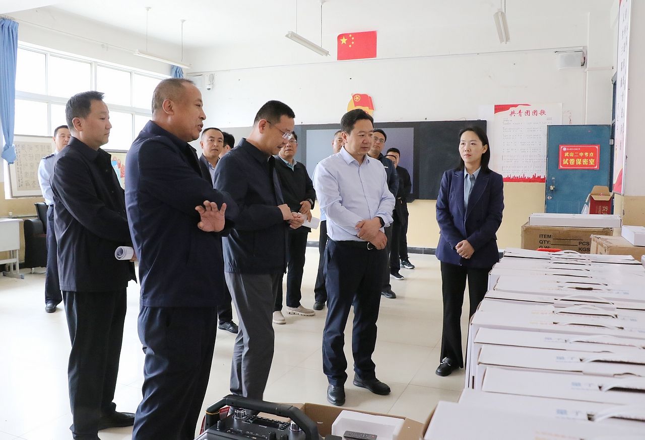 王志成调研指导高考备考工作-武山县人民政府