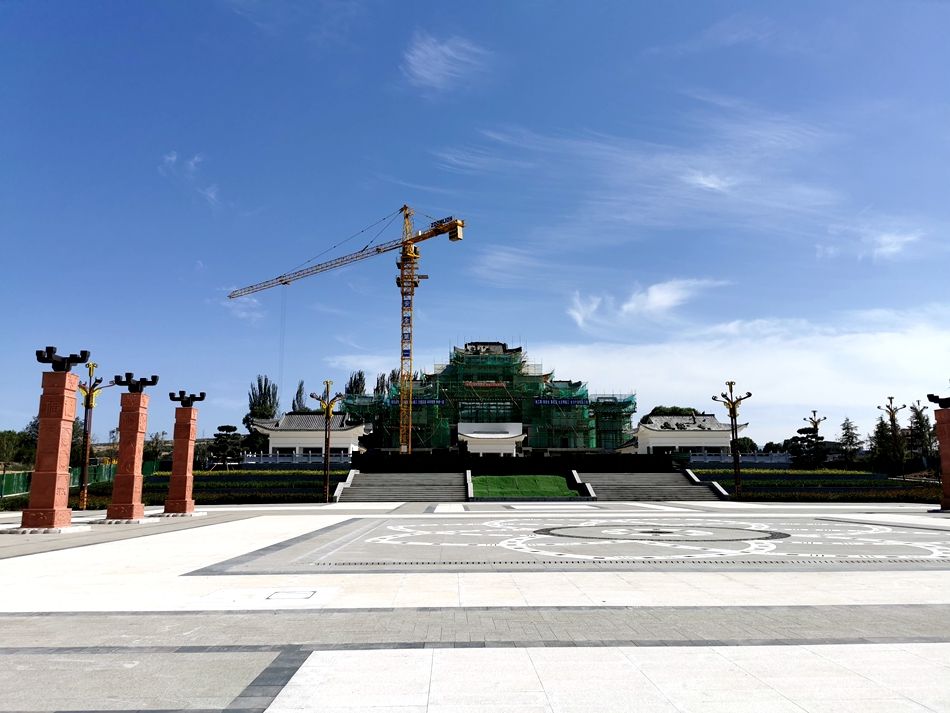 武山县领导检查指导文化旅游重点项目建设工作(图)--天水在线