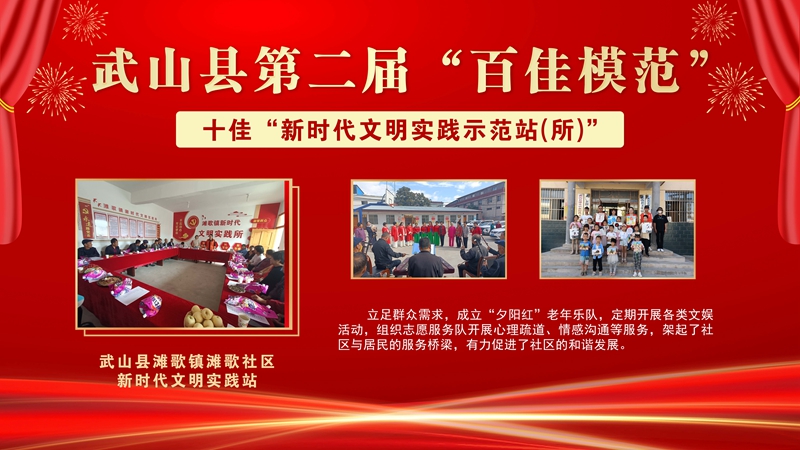 8 武山县滩歌镇滩歌社区新时代文明实践站